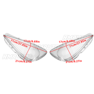 2 pièces de coques de phares avant pour Peugeot 307 2008 2009 2010 2011 2012 2013 - Product Image 6