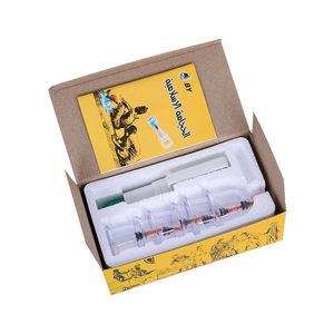 Grosir diskon besar satu cangkir jilbab 6 buah cangkir vakum plastik untuk badan diskon besar Set bekam <span class=keywords><strong>Hijama</strong></span> - Product Image 6