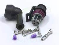 Kit de connecteur de capteur de pression automobile 3 voies 15397275 TPS avec botte