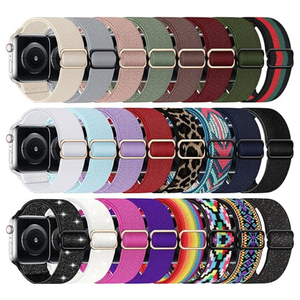 Bracelets en nylon élastique tressé extensibles pour Apple Watch Ultra Band 49 mm - Product Image 1