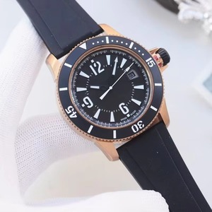 Montre de Plongée de Luxe pour Homme, Nouvelle Collection, Boîtier en Acier Inoxydable, Cadran en Céramique Tendance, Étanche 500M, Verre Saphir, Bracelet en Caoutchouc Noir, Modèle 2026 - Product Image 1