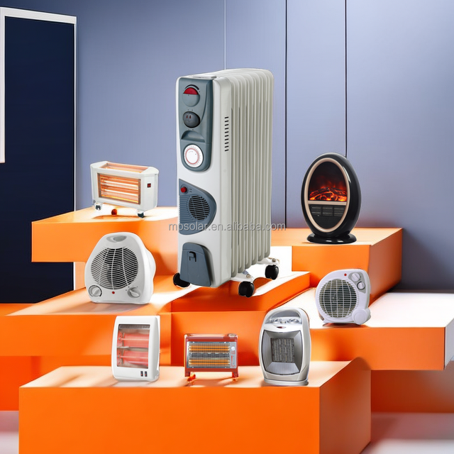 Compact and Powerful 7/9/11/13 Fins Oil-Filled Radiator for Any Room Heater Use-for Home Bedroom Bathroom or Garden