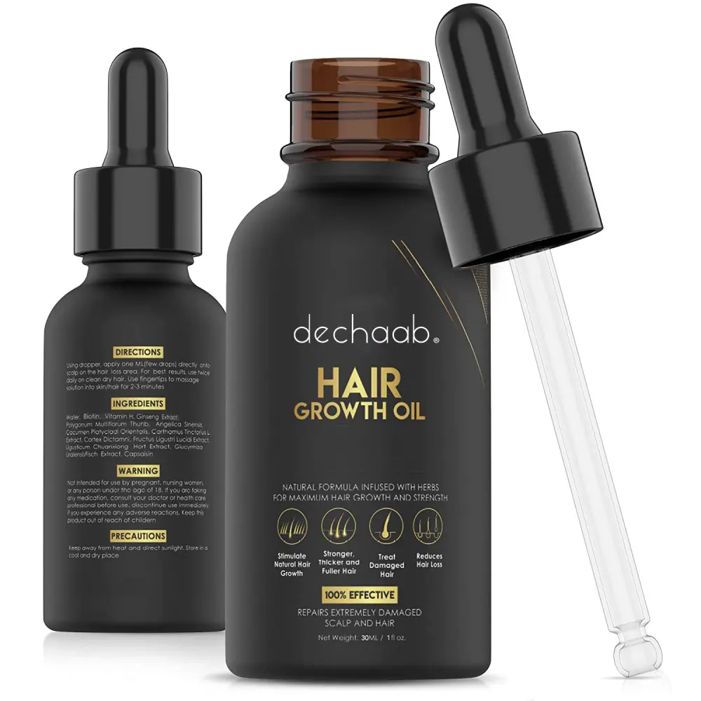 OEM ODM Vegan Unique Anti Loss Ginger Fast Growth Hair Regrowth Serum Oil For Scalp