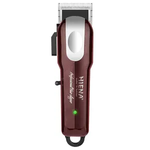 HIENA Wholesale LED Display Electric Hair Clipper Men Rechargeable Hair Clipper Professional Hair Trimmer Accessories Customized