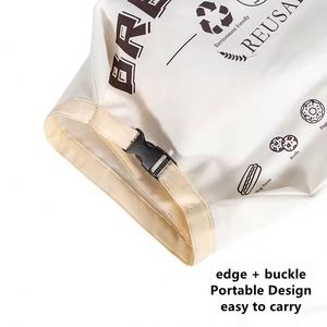 Bolsa de Lino y Algodón Personalizada para Regalos, de Grado Alimenticio, para Mantener Frescos los Alimentos, Portátil, Reutilizable, Contenedor de Pan Orgánico - Product Image 6