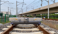 Robot d'inspection ferroviaire RIIS1005 pour la détection des défauts sur les voies - Robot d'inspection nocturne des voies ferrées