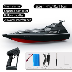 เรือจำลองความเร็วสูง ของเล่นฤดูร้อน เกมส์น้ำ SJY-TX727 มินิ เรือบังคับวิทยุ 2.4G ความเร็ว 20 กม./ชม. - Product Image 6