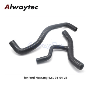Kit <span class=keywords><strong>Turbo</strong></span> de rayonnement de refroidissement de moteur automatique nouveau tuyau de liquide de refroidissement pour Ford Focus ZX3/ZX5 05 tuyau de radiateur en <span class=keywords><strong>Silicone</strong></span> collecteur d'admission - Product Image 3