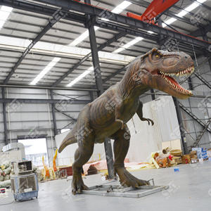 Modèle T-rex énorme simulation dinosaure animatronique utilisation extérieure/intérieure avec mouvements attrayants pour l'exposition de dinosaures - Product Image 3
