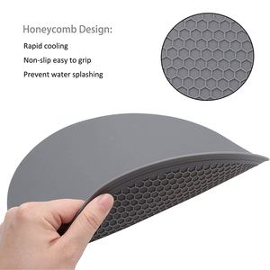 Tapetes Resistentes al Calor, Tapete de Silicona para Secar Platos, Grande, Ecológico, de Grado Alimenticio, Tapete Cuadrado de Silicona para Cocina, 1 Pieza/Bolsa OPP, Tapetes y Almohadillas - Product Image 3