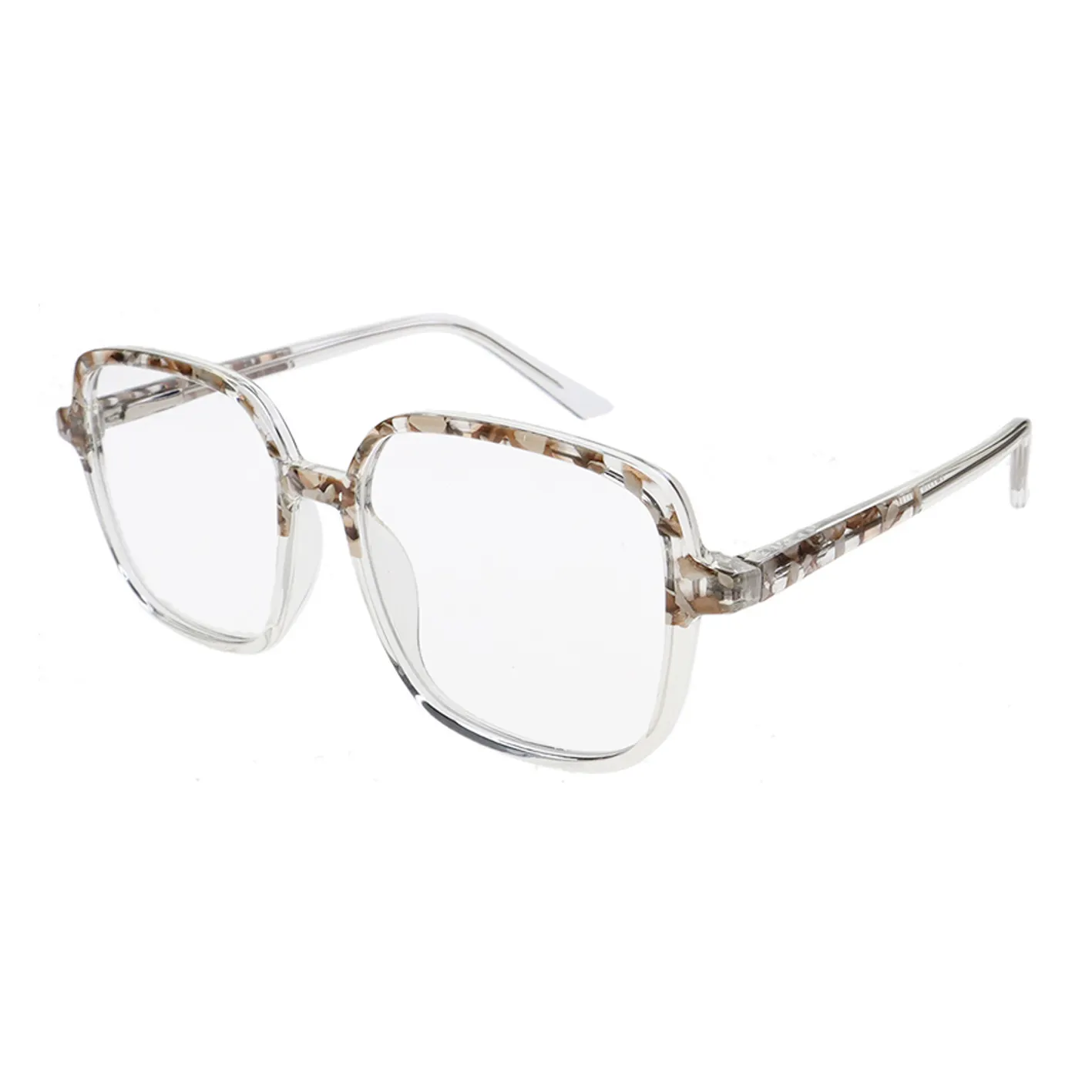 Plastic Optical Eyeglasses Women Men Lightweight Spectacle Frame for Myopic Support Prescription LensPC Eyewear