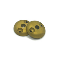 Cnc Machining Service Aluminum Turning Part Brass Shiny Polished Red Anodized Engraving OEM ODM Milling Grinding Equipment