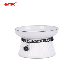 Bol d'alimentation pour animaux de compagnie en céramique mignon, facile à nettoyer, portable, pour chats et chiens de petite et <span class=keywords><strong>moyenne</strong></span> <span class=keywords><strong>taille</strong></span> - Product Image 3