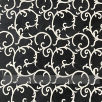 Tuile de motif de pierre de mosaïque de mur de conception de jet d'eau noir de forme de coquille