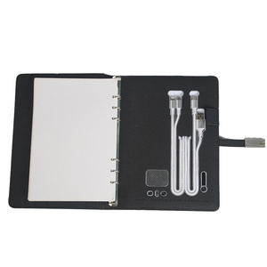 Carnet Offre Spéciale avec Power Bank et enregistreur audio à charge sans fil cadeaux de luxe - Product Image 1