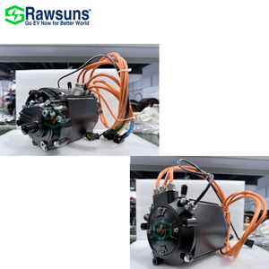 Kit de conversion léger pour véhicule électrique 96V 15kW 30kW à transmission monovitesse pour Hatchback classique, Pick-up, Minibus, Fourgonnette, Camion de transport - Product Image 1