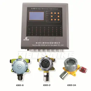 Detector de fugas de Gas de alta sensibilidad, controlador de alarma con personalización profesional, Co2, H2, O2