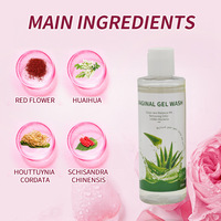 XINHEYU Gel Lavant Moussant 100% Naturel pour Hygiène Intime Féminine Yoni, à l'Aloe Vera, Éclaircissant, Équilibrant le pH, Nettoyant Vaginal Hydratant