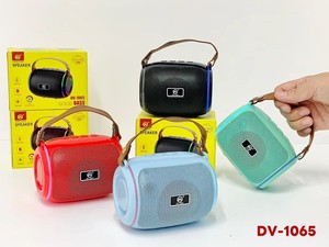Nouveau kit de batterie <span class=keywords><strong>portable</strong></span> DV-1065, haut-parleur Bluetooth sans fil d'extérieur avec lumière RVB et système audio <span class=keywords><strong>miniature</strong></span> pour le fitness - Product Image 1