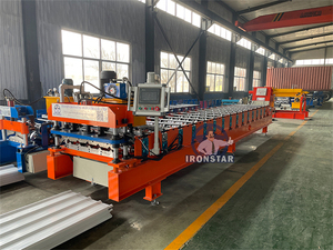<span class=keywords><strong>2026</strong></span> G550 760 750 Amerika Çatı Kaplama Sac Levha Yapma Makinesi Metal Sac Çatı Paneli Kiremit Yapma Makinesi Çatı Sacı Yapma Makinesi - Product Image 3