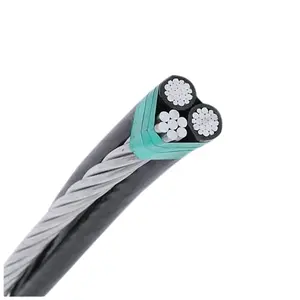 ASTM Standard 25mm2 Overhead XLPE/PVC Insulated ABC Cable