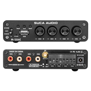 Amplificador de Potencia DAC USB de Alta Fidelidad para Audiófilos, de Aleación de Aluminio, 4.1 Canales, M504C, Diseño de Montaje en Rack 1U - Product Image 6