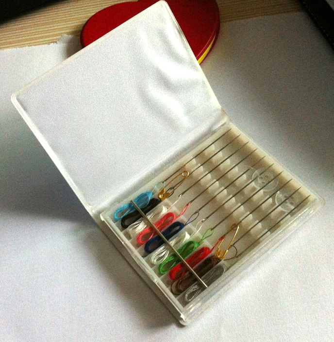 Мини-швейный набор с логотипом на заказ для путешествий/гостиниц/лекарств/Экстренный швейный набор/поставщики медицинских услуг по соседству