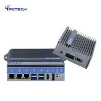 Ordinateur Mini Box PC Industriel Sans Ventilateur en Alliage d'Aluminium OEM/ODM avec CPU J1900/i5-4260U pour le Transport et le Secteur Médical