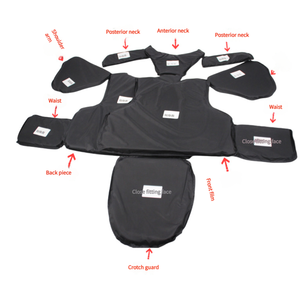 Best Seller gilet tattico a scollo a V leggero resistente poliestere protezione balistica cinghie regolabili per le attività all'aperto - Product Image 4