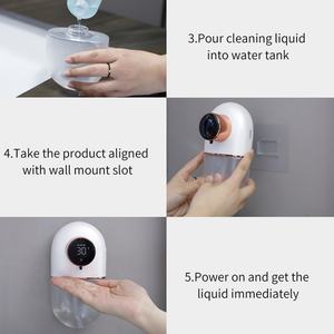 Nouveau Distributeur Automatique Mural de Savon Liquide ou Gel Sans Contact à Capteur pour Cuisine, Salle de Bain, Maison, Hôtel, Usage Domestique et Enfants - Product Image 4