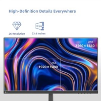 Écran d'ordinateur externe LCD HD 21,5 pouces B2229E pour bureau, domicile et étudiants – Vente en gros