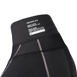 Lce kaus kompresi hoki lengan panjang, kemeja kompresi hoki dengan pelindung leher - Product Image 4