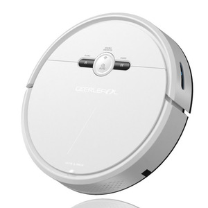หุ่นยนต์ดูดฝุ่น Geerlepol รุ่น 001 ระบบนำทางด้วยไจโรสโคป ดูดฝุ่นอัตโนมัติ กวาดและถูพื้น สำหรับใช้ในครัวเรือน - Product Image 1