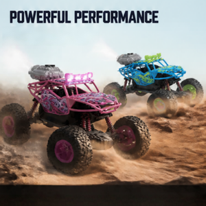 Voiture RC en métal 1:20, véhicule tout-terrain 5 canaux avec pulvérisation et lumières LED, camion télécommandé pour enfants - Product Image 2
