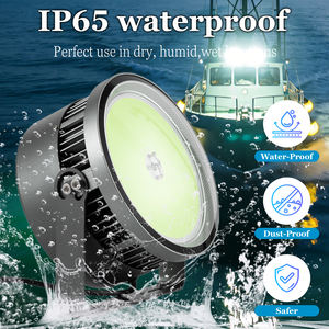 Lampe de pêche submersible LED verte 1200W, construction en alliage d'aluminium IP65, portée d'éclairage 150m, CRI 90 élevé, attire les poissons - Product Image 3