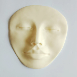 Modelo de Silicona para Práctica de Maquillaje Permanente Facial 3D, 18.5x16.5cm - Product Image 2
