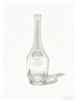Vente en gros de bouteilles en verre transparent de haute qualité avec logo personnalisé, 500 ml, 700 ml, 750 ml, pour spiritueux, bourbon, scotch, tequila