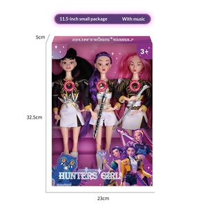 Juguete Articulado Realista de 11.5 Pulgadas de K-POP Witch Hunter Combo con Temática Musical y Luces - Product Image 3