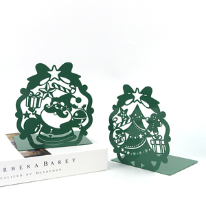 L-Shaped Cartoon Heavy Duty Bookend Stopper Metal Material <b>Book</b> <b>Ends</b> for Office Home Decorative Usage - Product Image 6