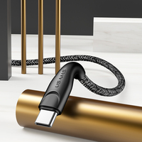 Kabel USB Type C USAMS SJ392 U41 Harga Murah, Kabel Data dan Pengisian Daya Tahan Lama dengan Jalinan Nilon, 1m 2m 3m