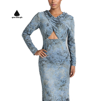 Robe personnalisée grande taille femme luxe dos nu élégante longue robe à capuche club robes de soirée formelles pour femmes