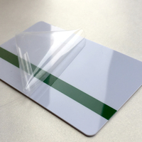 Tarjeta de Visita NFC Programable de PVC CR80 Personalizada, Resistente al Agua, para Redes Sociales como Instagram, Facebook, WhatsApp, con Código QR