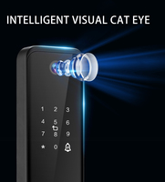 Volibel Maison Intelligente Biométrique Empreinte Digitale Mot de Passe Tuya Wifi Numérique Électronique Serrure De Porte Intelligente Avec Caméra cerradura inteligente