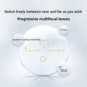 Lentilles personnalisées pour voiture et maison, indice 156, bifocales, anti-lumière bleue, haute définition, en résine, diamètre 75 mm, double usage, <span class=keywords><strong>presbytie</strong></span> - Product Image 3