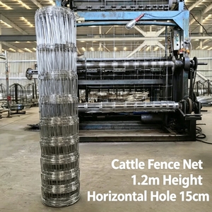 Clôture à nœuds anti-corrosion longue durée 1,2x30m, maille conique 2,5mm à 10 fils, filet de protection pour enclos de vaches, chevres et cerfs, garantie 20 ans - Product Image 3