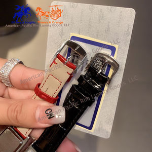 Reloj de Cuarzo de Lujo Longnes para Mujer, Caja de Acero Inoxidable 316L, Esfera Cuadrada con Correa de Cuero, Regalo Empresarial - Product Image 4