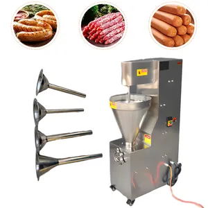 High-Efficiency Automatic Sausage Stuffer Machine - Reliable, Efficient, Easy-to-Operate for Hotdog Chorizo Salami Filling