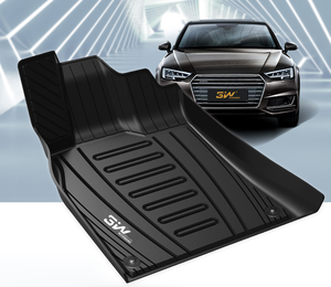 Tapis de sol de voiture en TPE non toxique, durable et sûr, ensemble complet de 2 mm d'épaisseur pour véhicule, MOQ de <span class=keywords><strong>50</strong></span> ensembles - Product Image 2