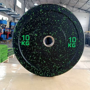 Discos de Goma de Alta Calidad, Duraderos y de Tamaño Pequeño, Coloridos, para Equipamiento de Gimnasio en Áreas de Entrenamiento de Fuerza - Product Image 6