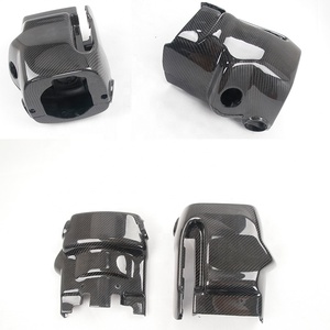 Hot 2015-2020 pour Subaru WRX STI, cache de colonne de direction en fibre de carbone, garniture intérieure - Product Image 1